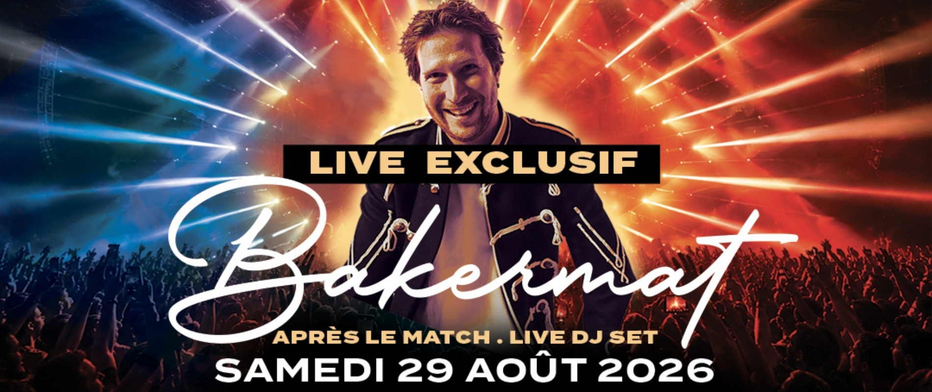 Le Trophée des Champions se prolongera avec un DJ set exceptionnel de Bakermat