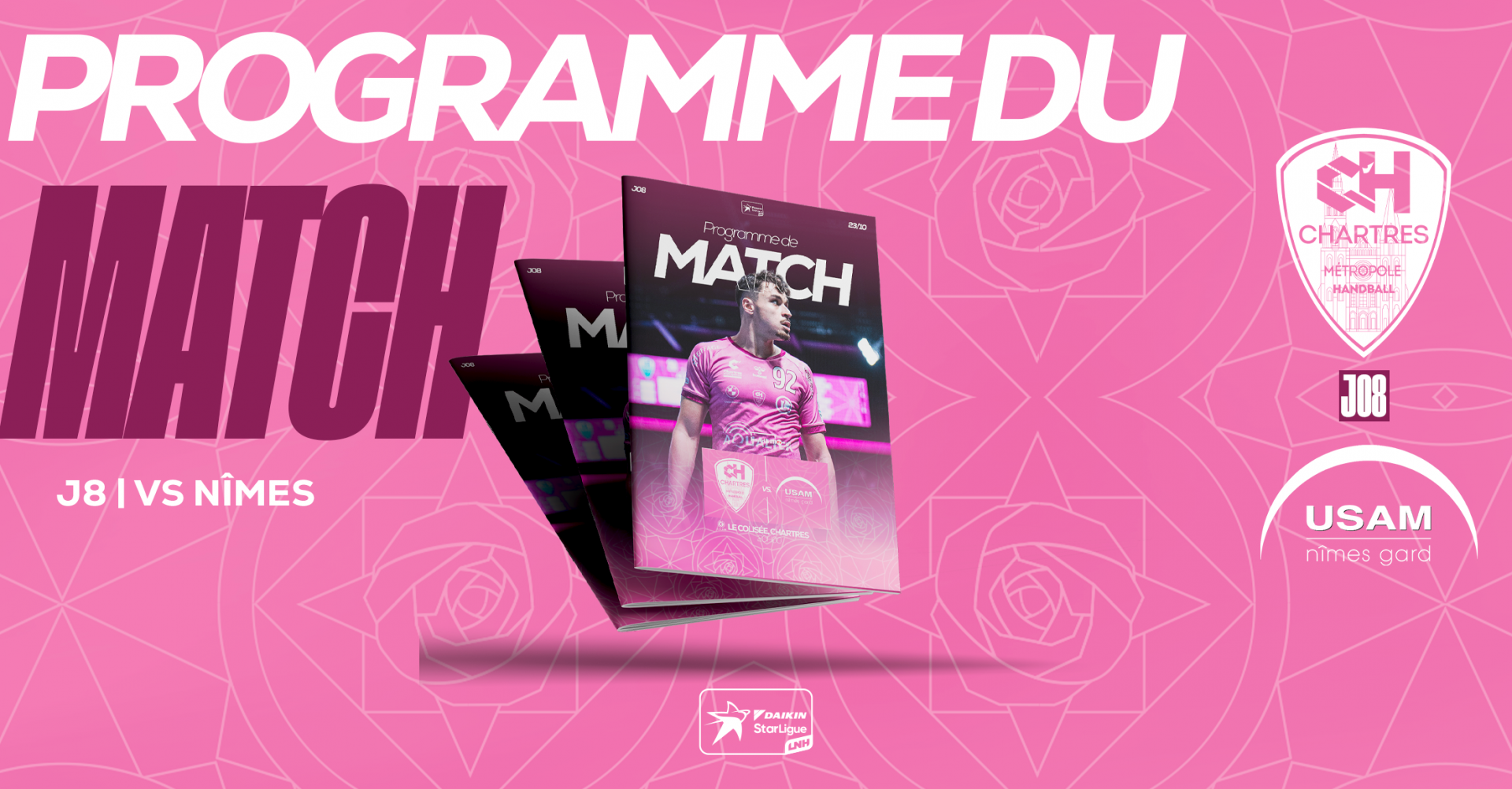 Infos &amp; Programme de match vs Nîmes