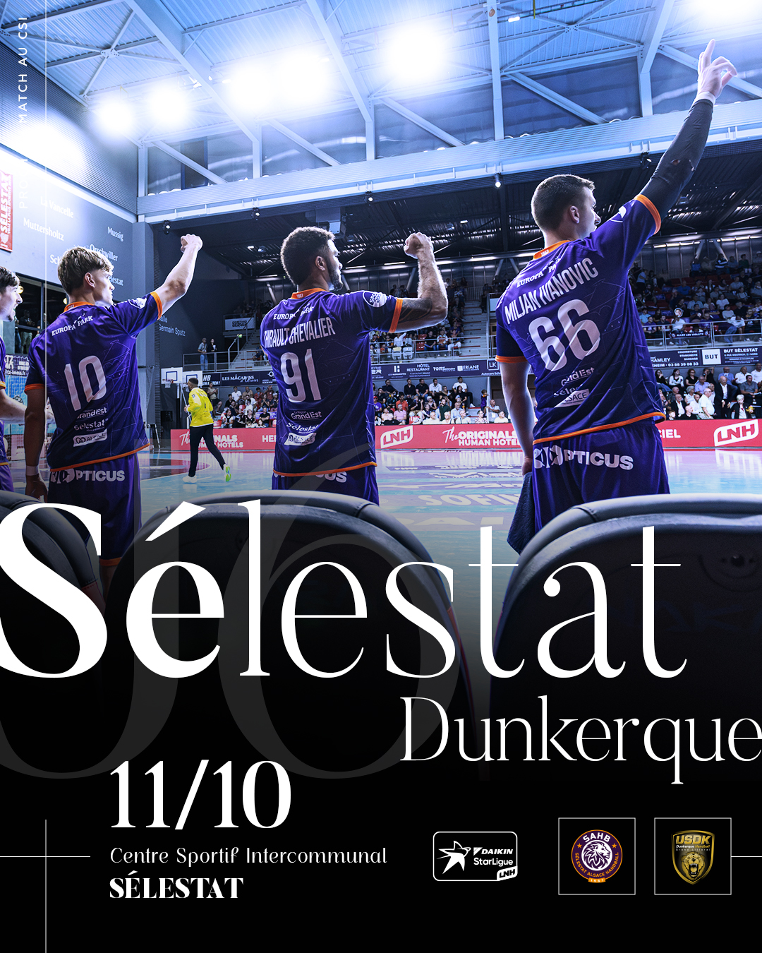 Prochain match au CSI : SAHB vs USDK
