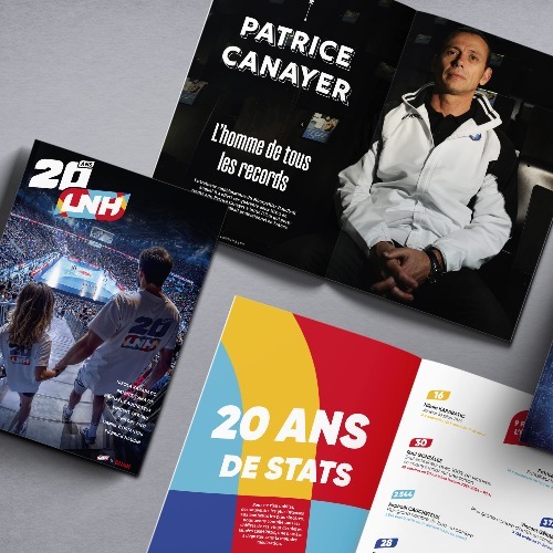 Livre des 20 ans LNH (132 pages)