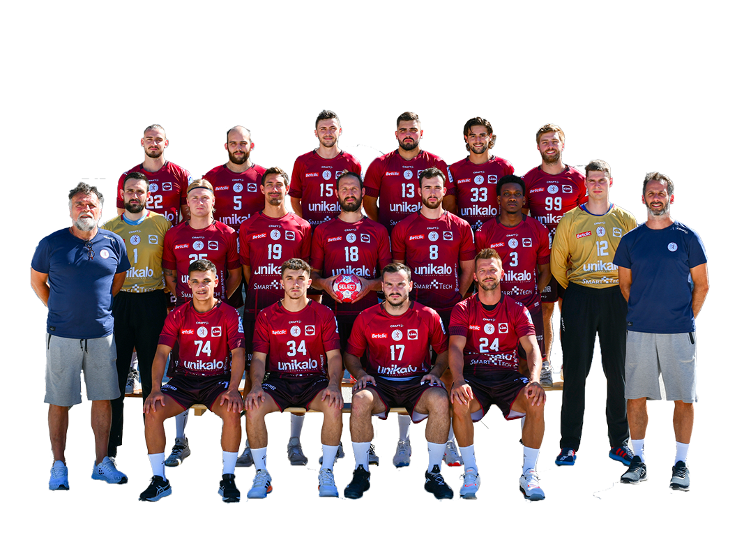 photo équipe Bordeaux Bruges Lormont Handball