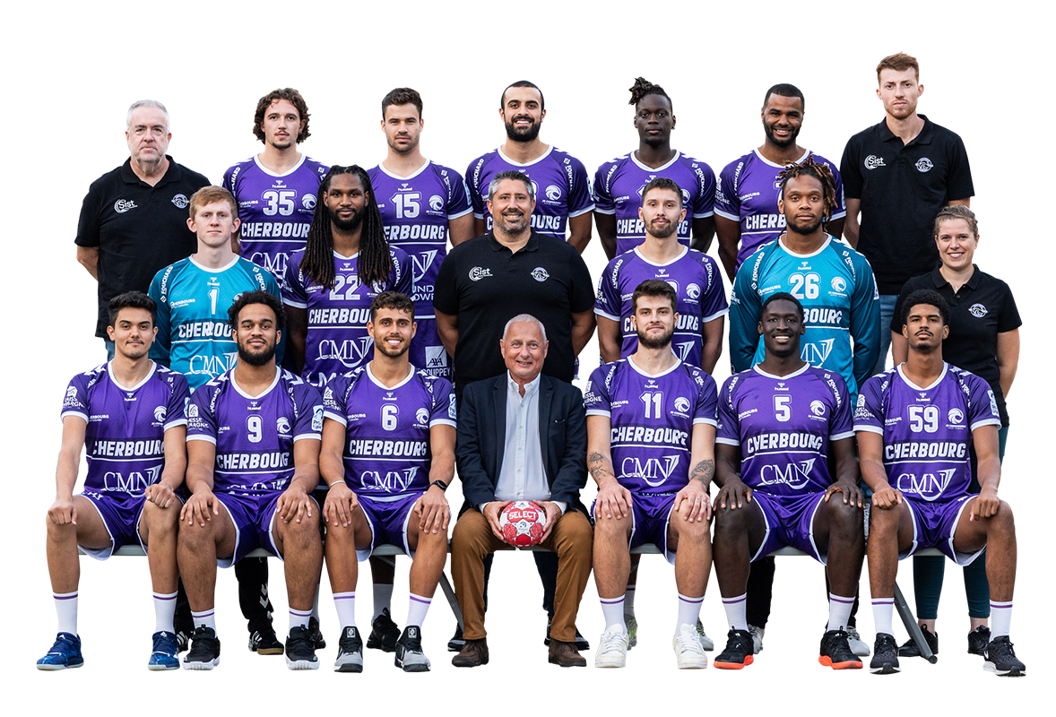 photo équipe JS Cherbourg Manche Handball