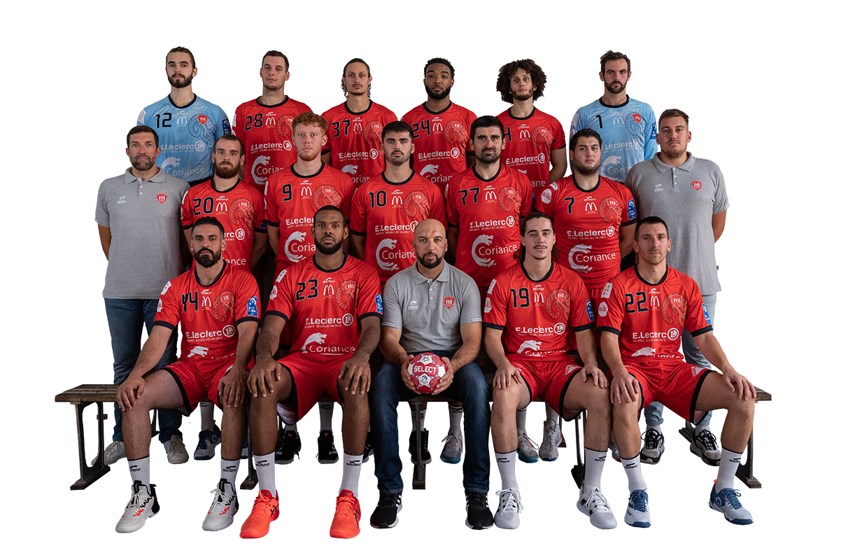 photo équipe Valence Handball